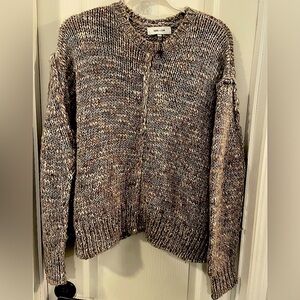 John + Jenn Multicolor Knit Sweater NWOT SZ M